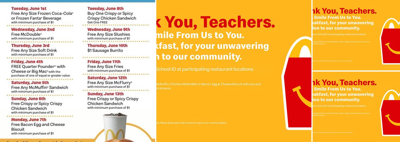 McDonald's Menu