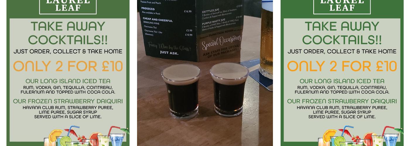 The Laurel Leaf and Bistro 155 Menu