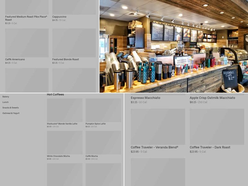 Starbucks Menu