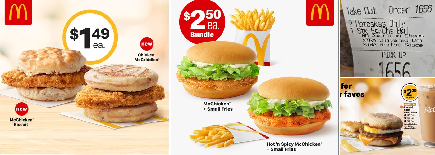 McDonald's Menu