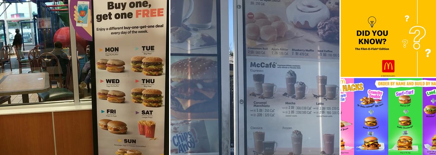McDonald's Menu