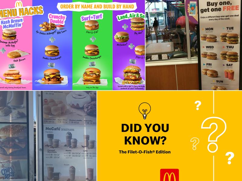 McDonald's Menu