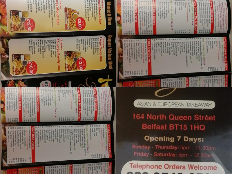 MILK FRIED RICE CHINESE TAKEAWAY Menu