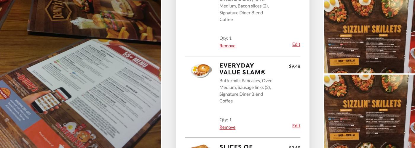 Denny's Menu