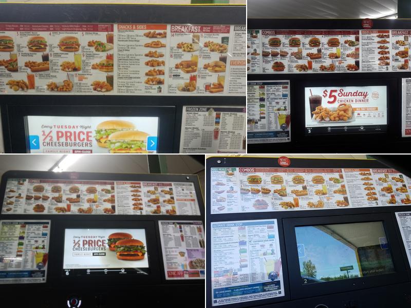Sonic Drive-In Menu