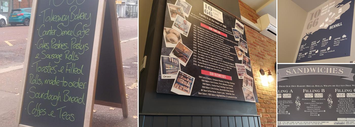 1066 Bakery Cafe Kitchen, Devonshire Road, Bexhill Menu