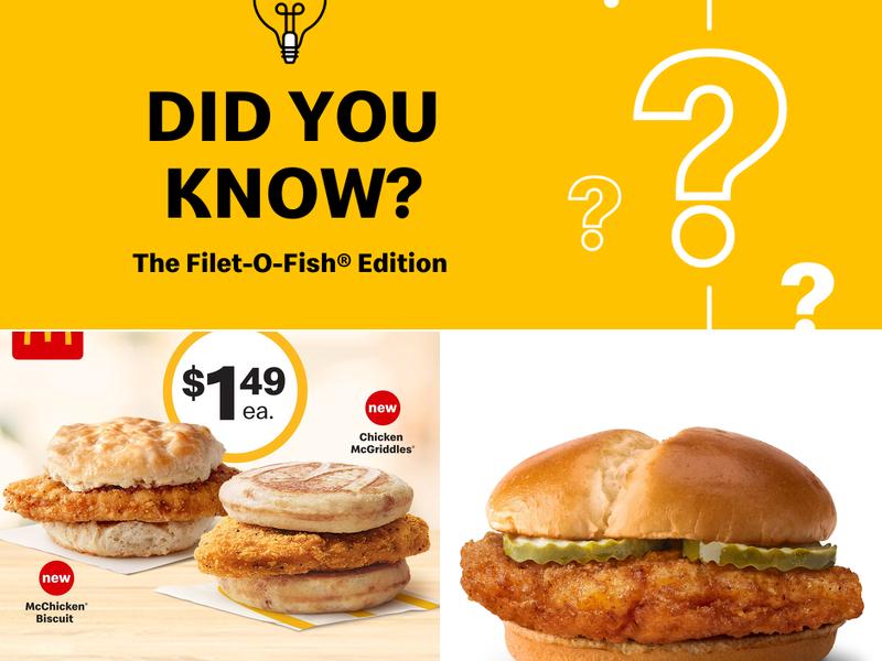 McDonald's Menu