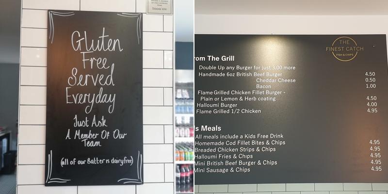 The Finest Catch Menu