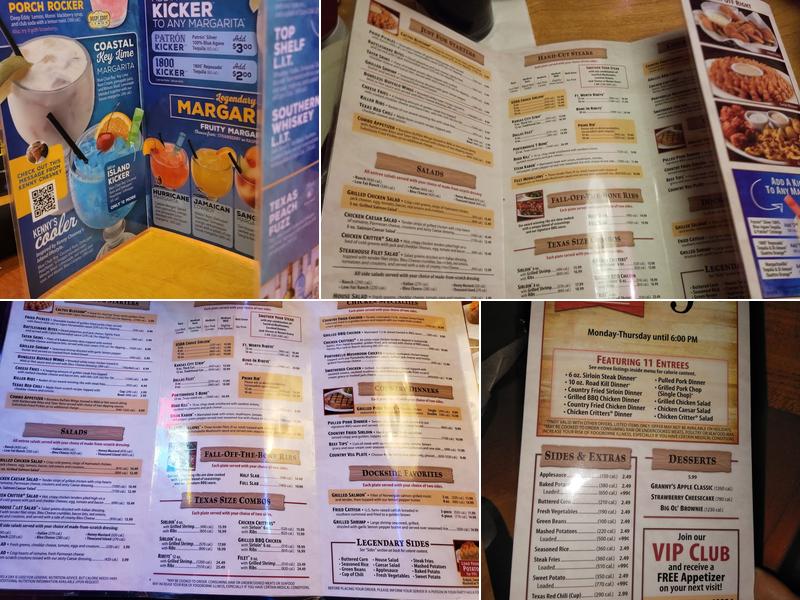 Texas Roadhouse Menu