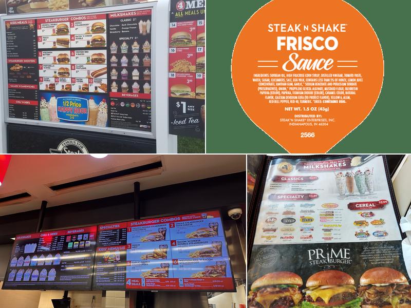 Steak 'n Shake Menu