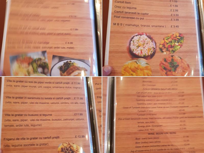 Friendly Fire & Flaming Grill Menu