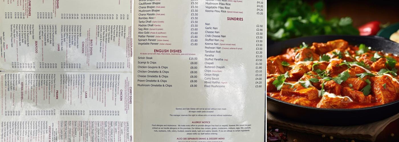 Manzil Restaurant Menu