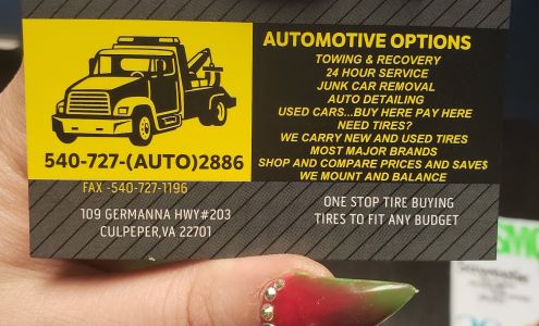 Automotive Options LLC