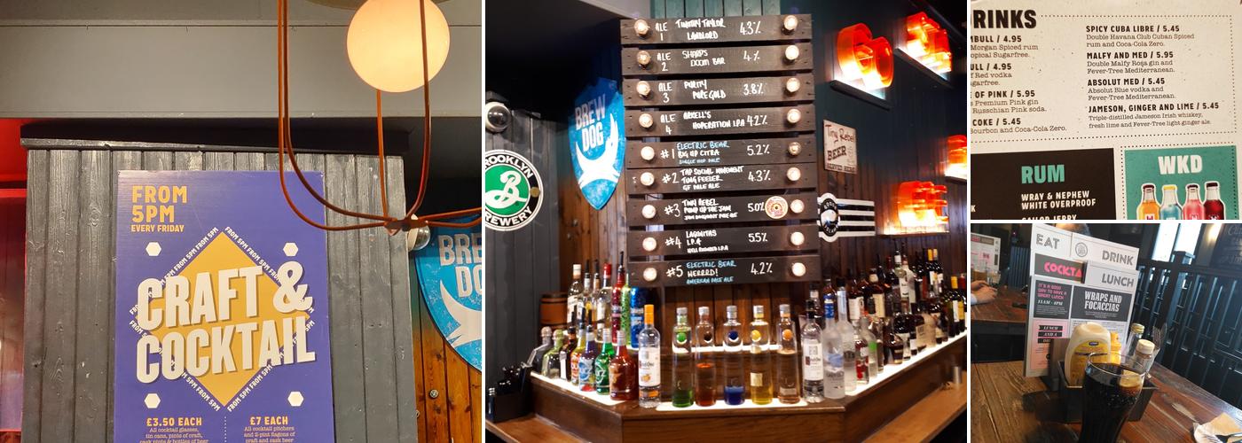 The Gosta Green Menu