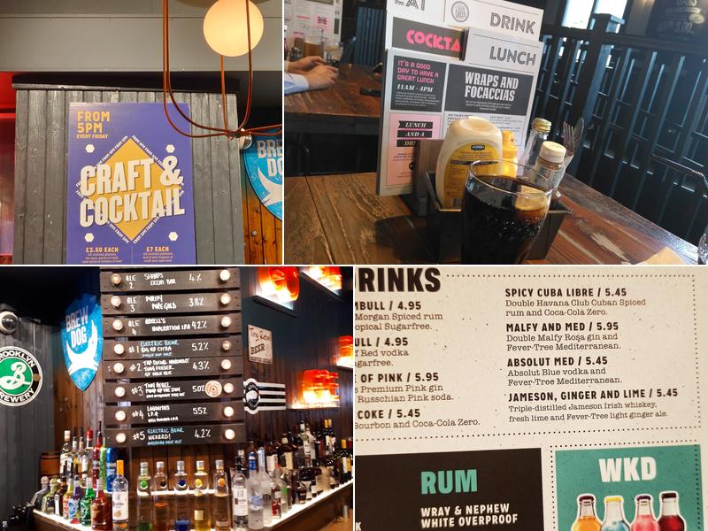 The Gosta Green Menu