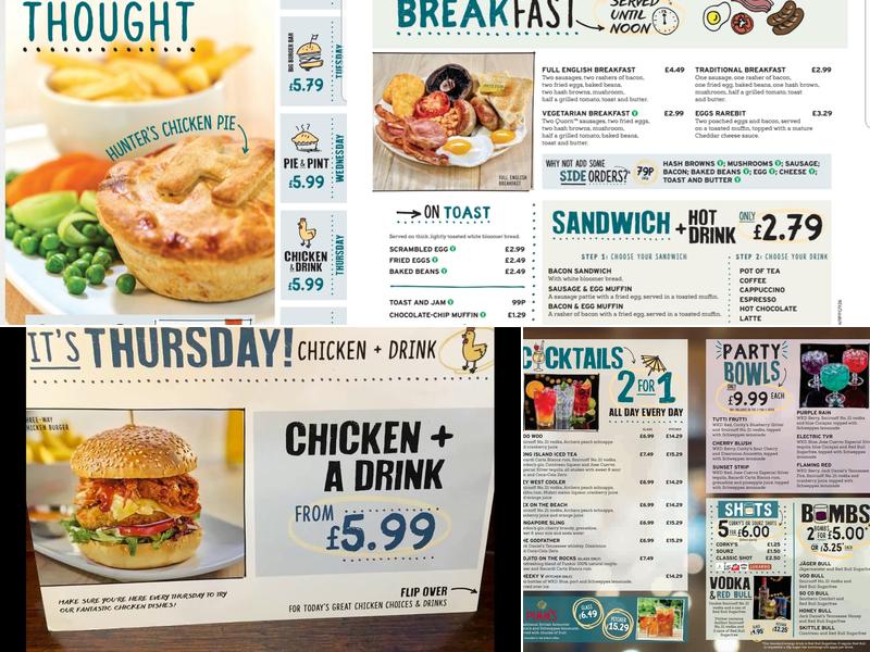 Harborne Stores Menu