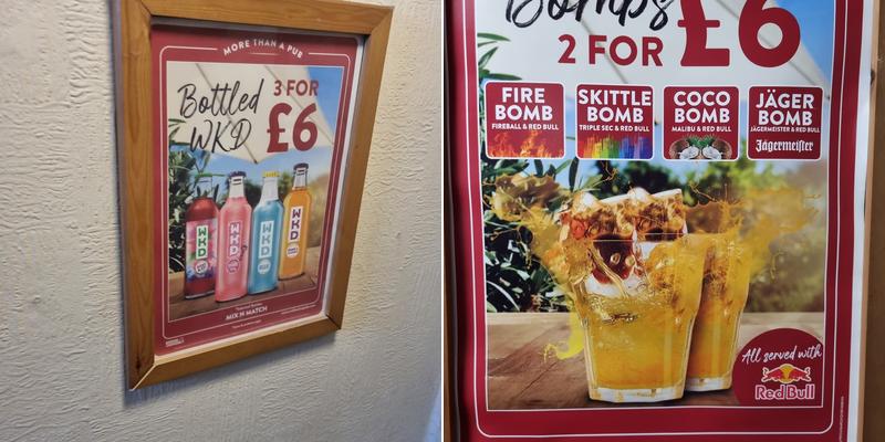 The Bull Ring Tavern Menu