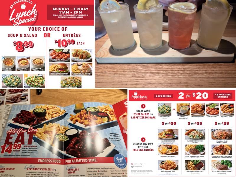 Applebee's Grill + Bar Menu