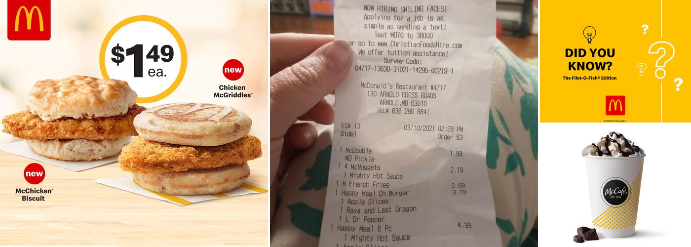 McDonald's Menu