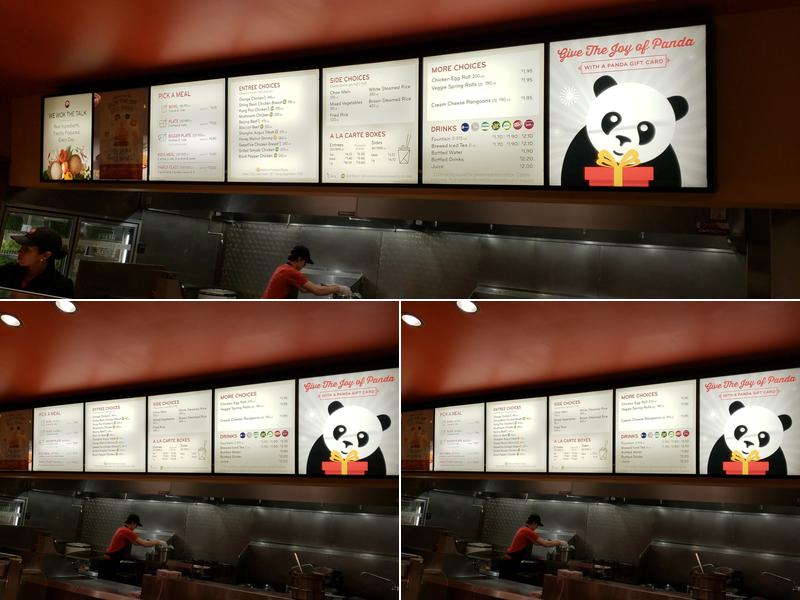 Panda Express Menu