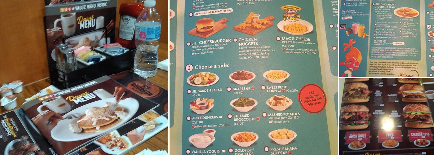 Denny's Menu