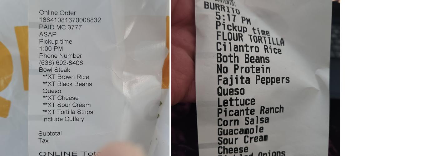 QDOBA Mexican Eats Menu