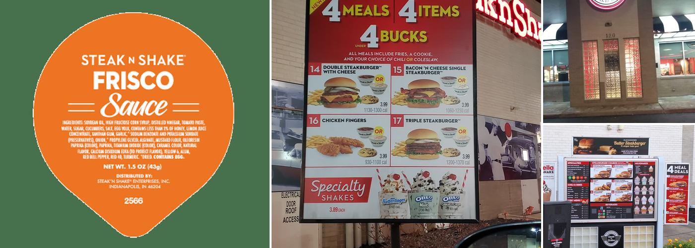 Steak 'n Shake Menu