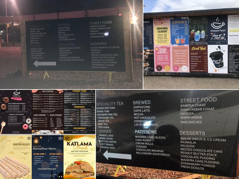 CP Birmingham Menu