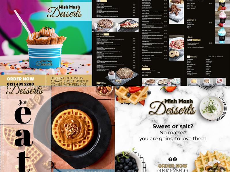 MishMash Desserts Menu