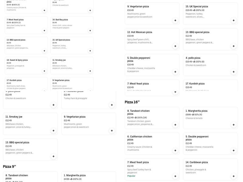 Best UK Fried Chicken Menu