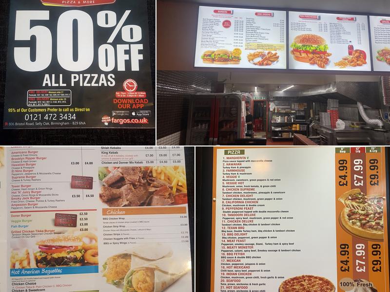 Pizza king Menu