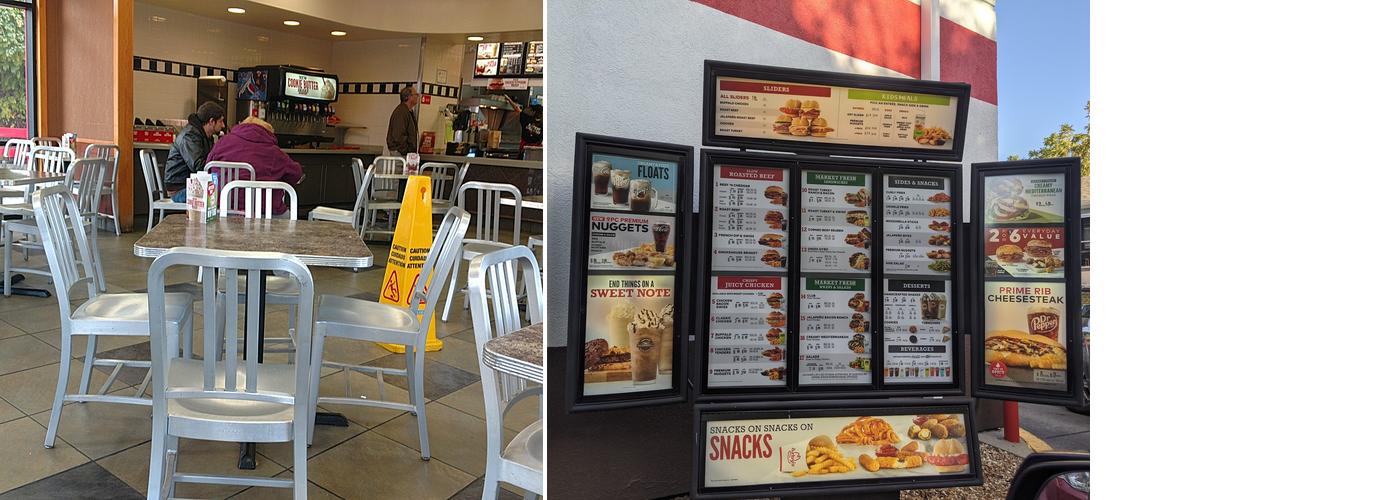 Arby's Menu