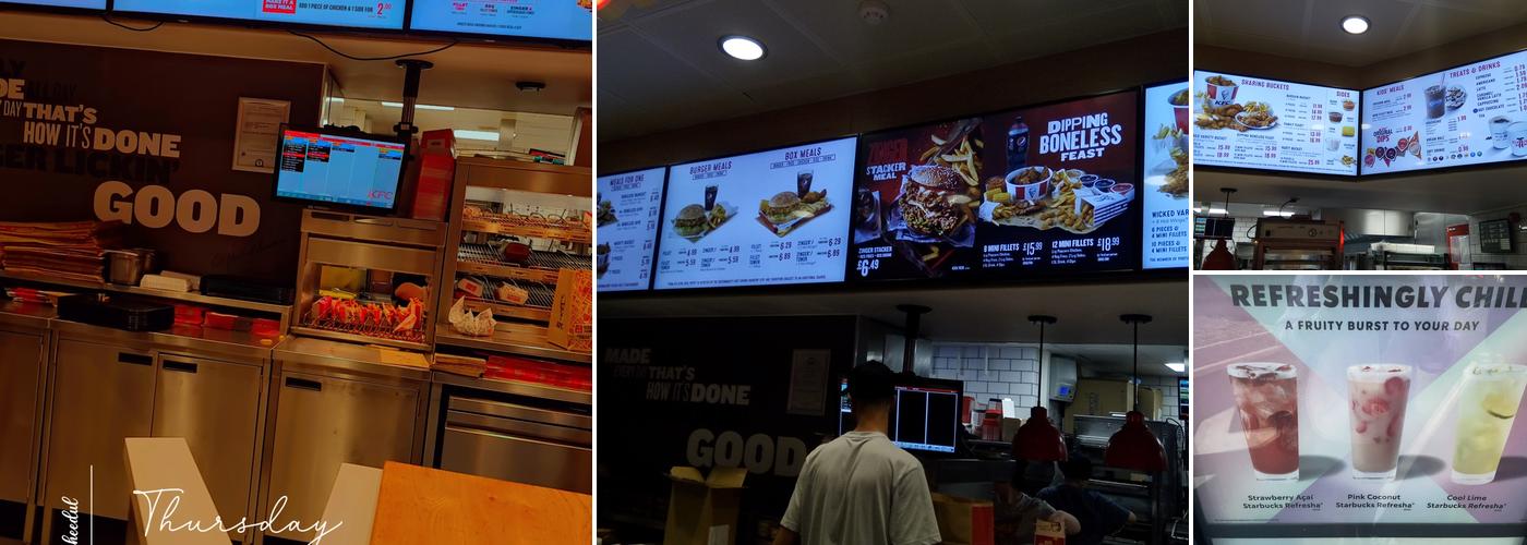 KFC Blackburn - Whitebirk Roundabout Menu