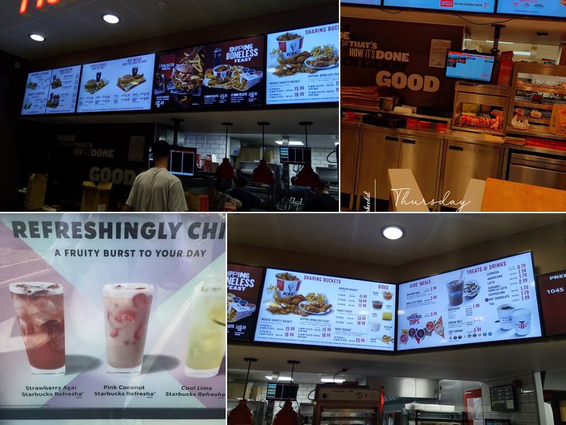KFC Blackburn - Whitebirk Roundabout Menu