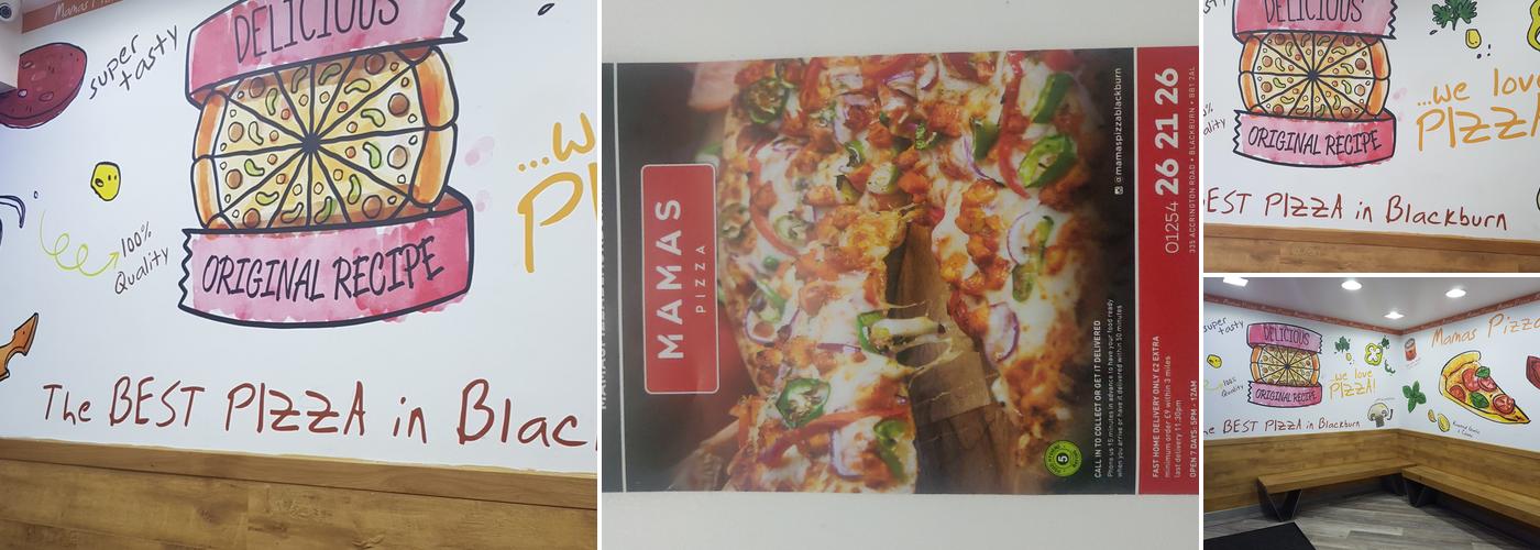 Mamas Pizza Blackburn Menu