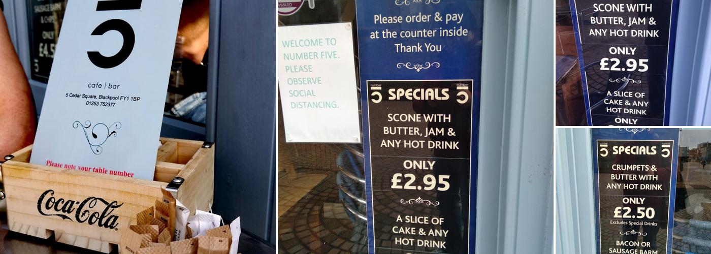 Café Number Five • Cedar Square Menu