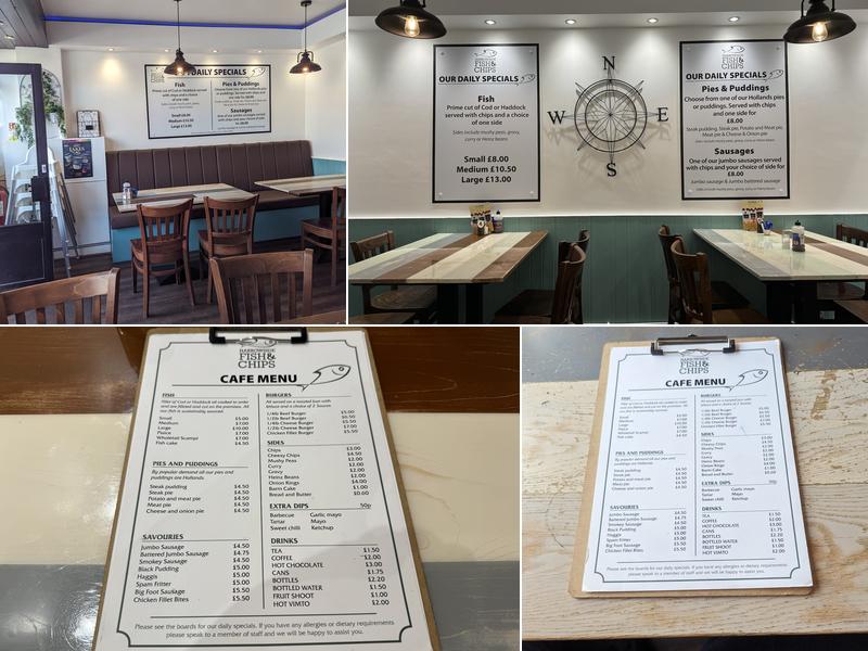 Harrowside Fish & Chips Menu