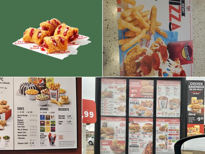 KFC Menu