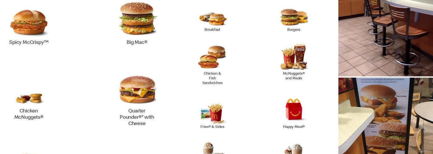 McDonald's Menu
