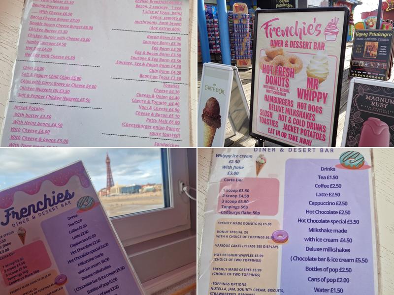 Frenchie's Diner & Dessert Bar Menu