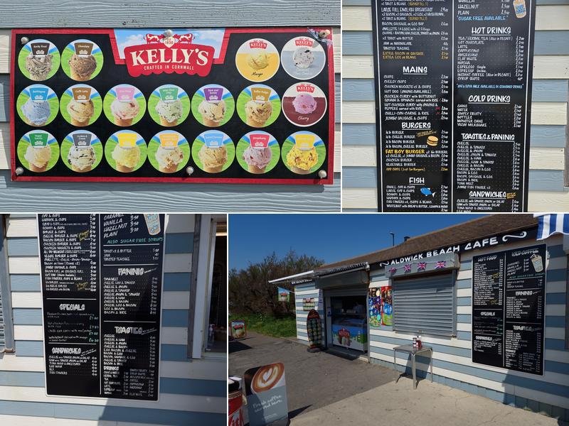 Aldwick Beach Cafe Menu