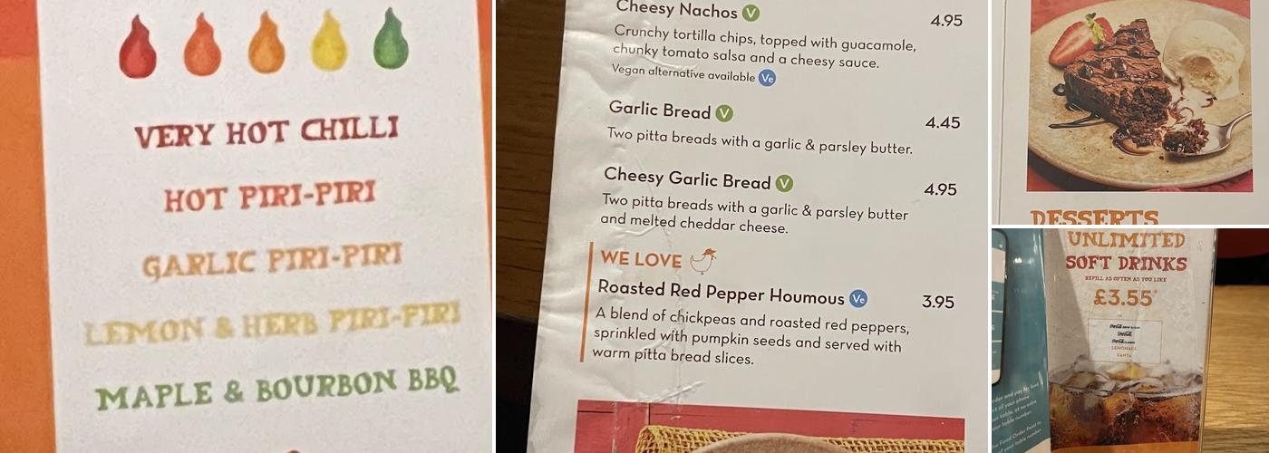 Firehouse Grill Menu