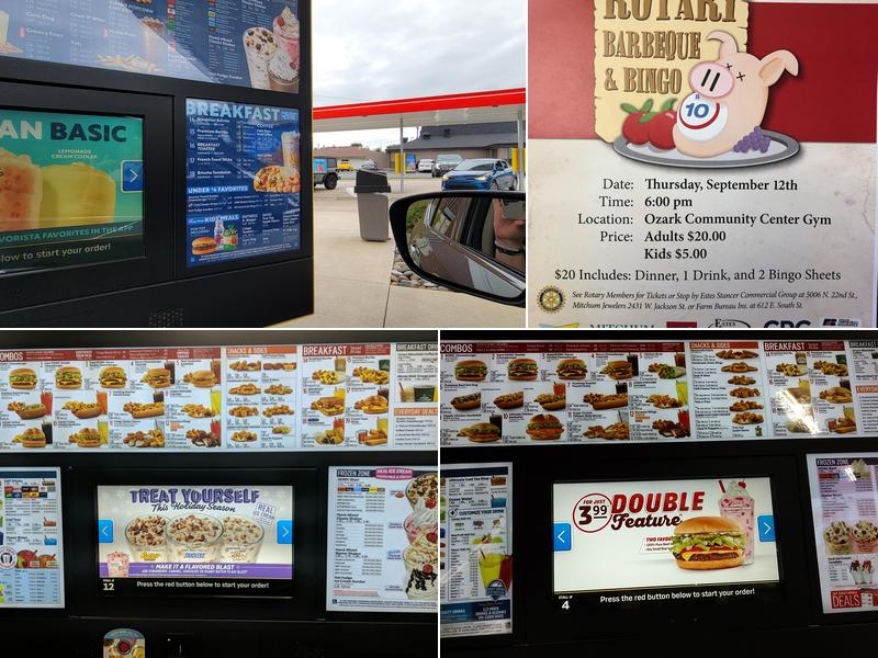 Sonic Drive-In Menu