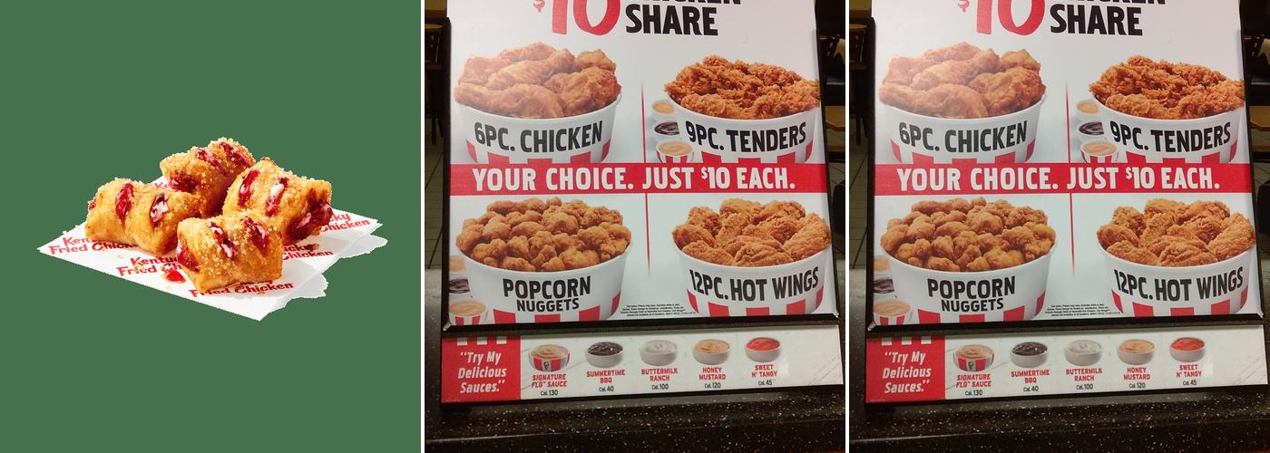 KFC Menu