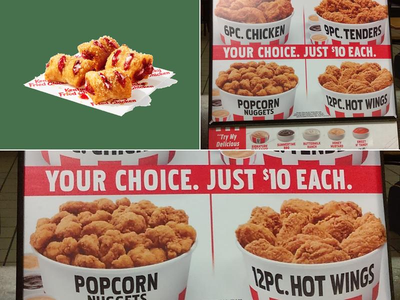 KFC Menu