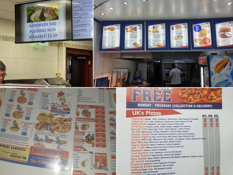 UK Takeaway Bolton Menu