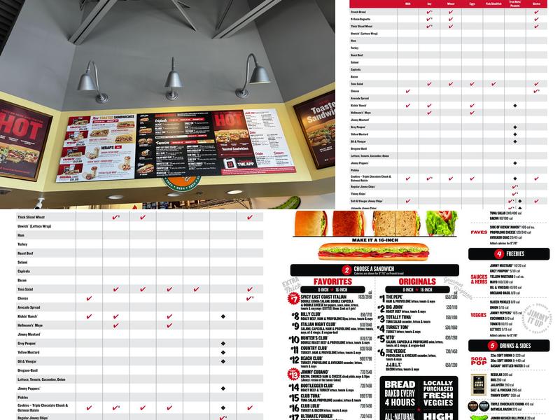 Jimmy John's Menu