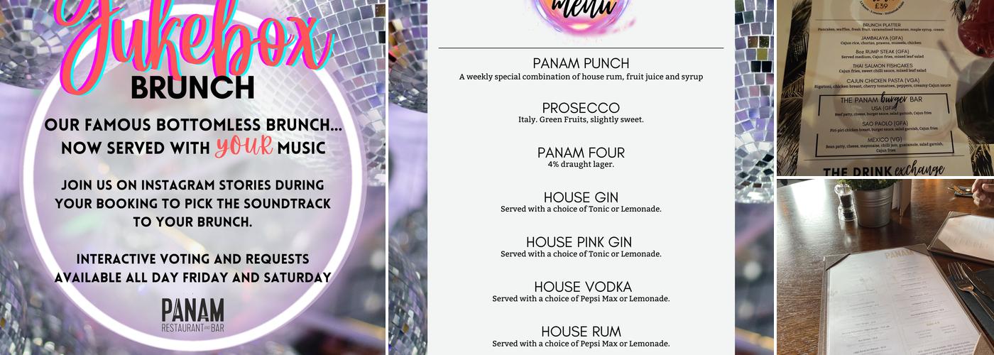 PANAM Restaurant & Bar Menu