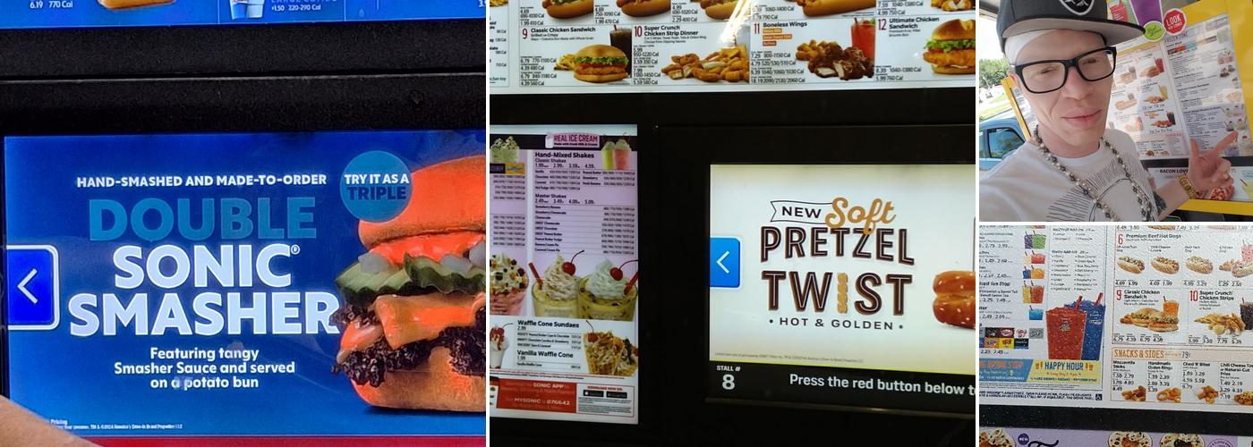 Sonic Drive-In Menu