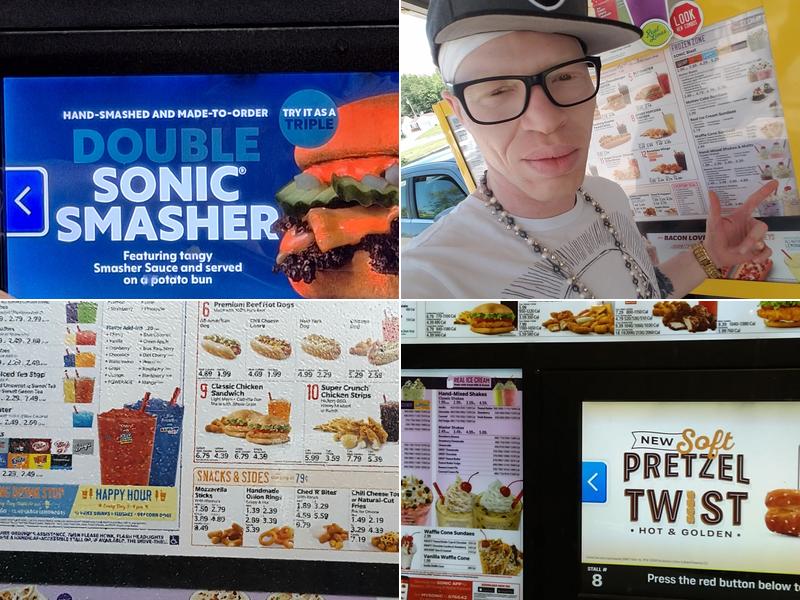 Sonic Drive-In Menu